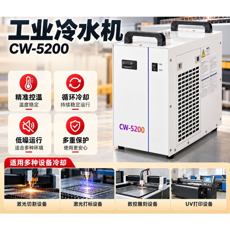 Refrigeratore industriale CW52 - Laser Industrial Chiller recensione e prezzo